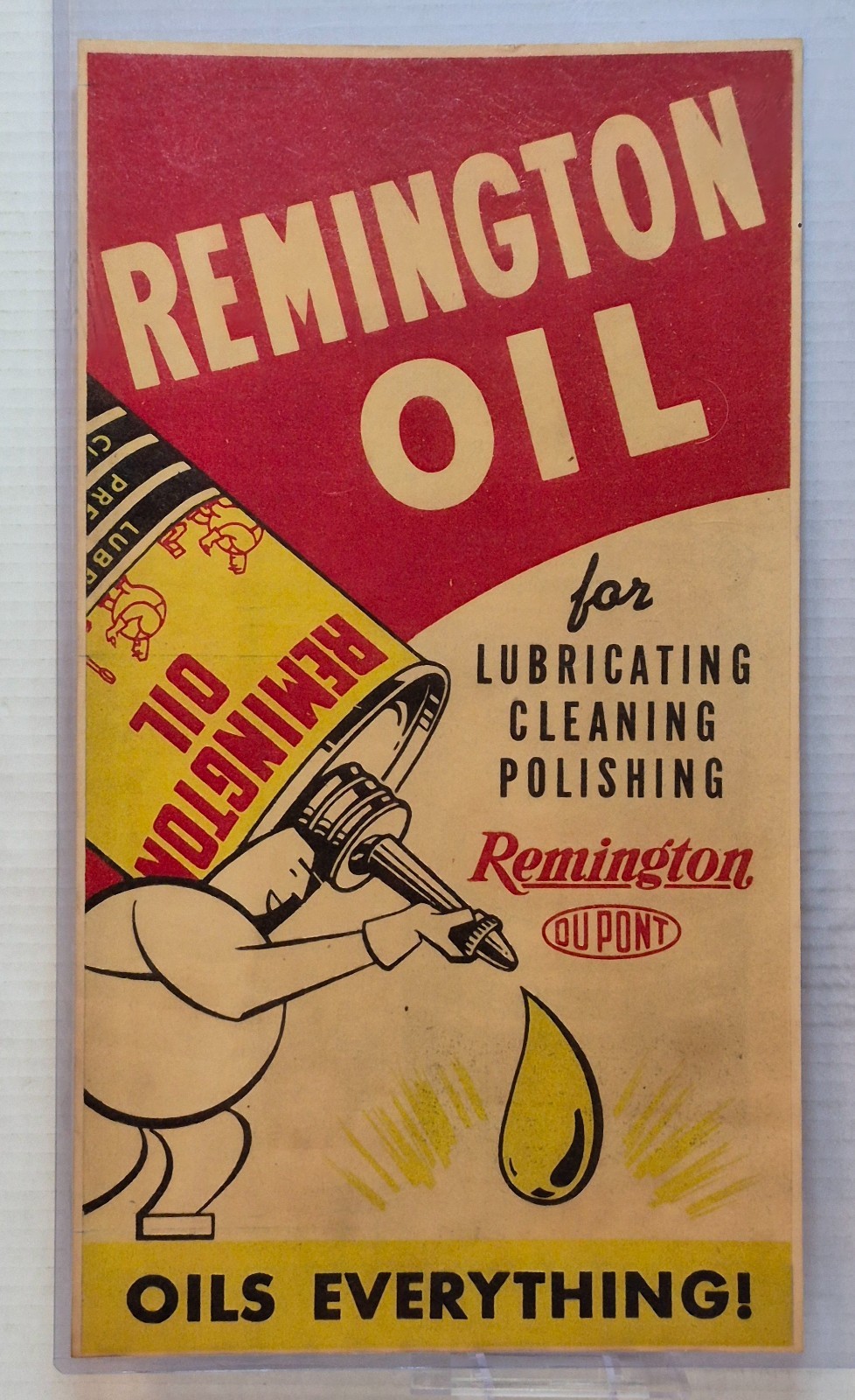 1940s-1950s Remington Oil DuPont Advertisment