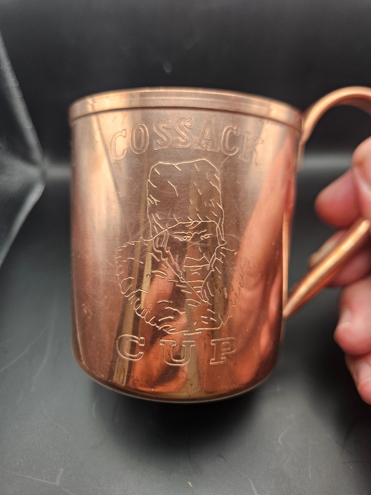 Vintage Coventry Crafts  1950s Cossack Cup, Solid Copper, Made in USA, SOLD EA.