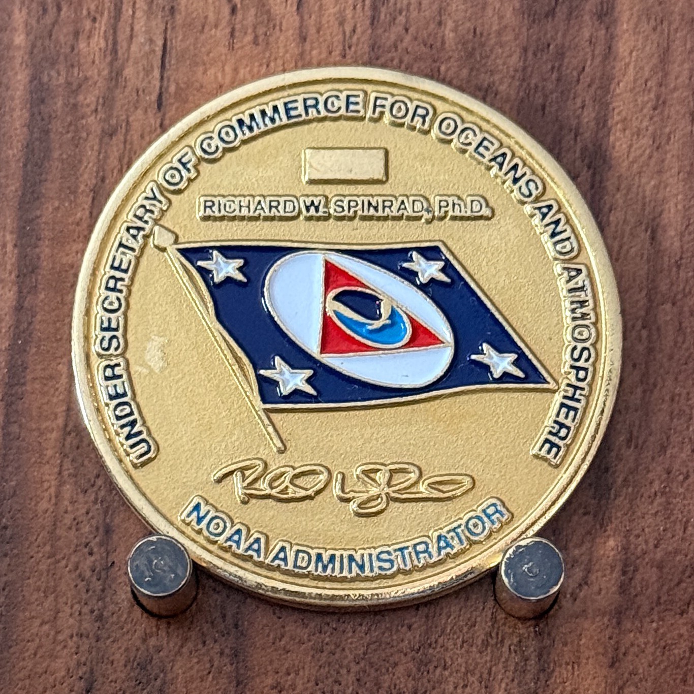 NOAA U.S Department of Commerce Official Agency Challenge Coin  M#13