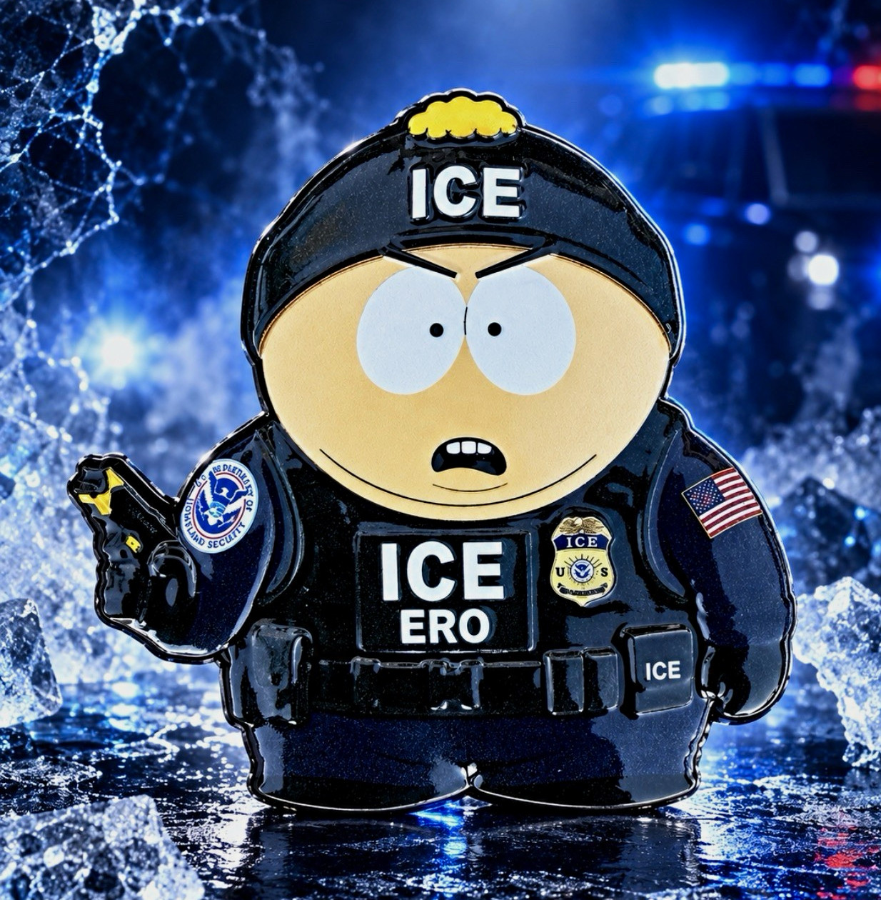 South Park Ice   2 1/4 inches  challenge coin
