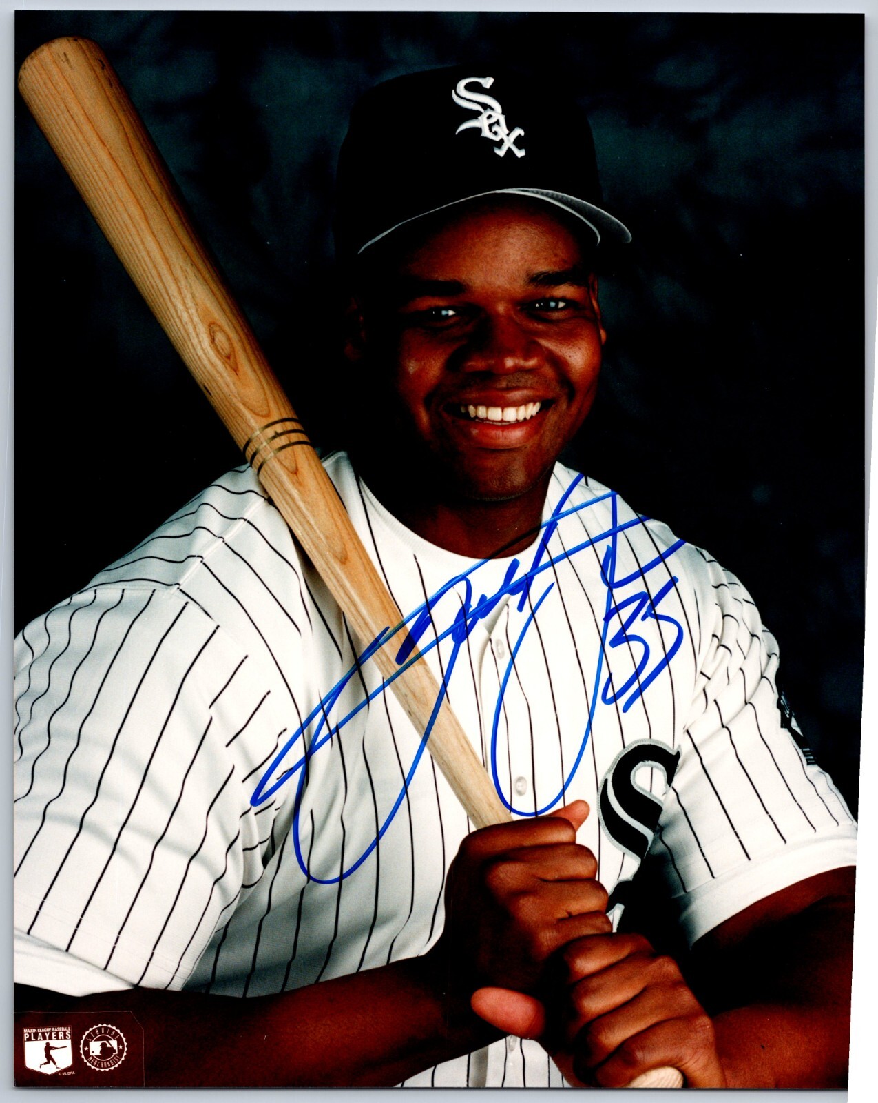Frank Thomas Signed 8 x 10 Inch Color Photo - Baseball - Chicago White Sox