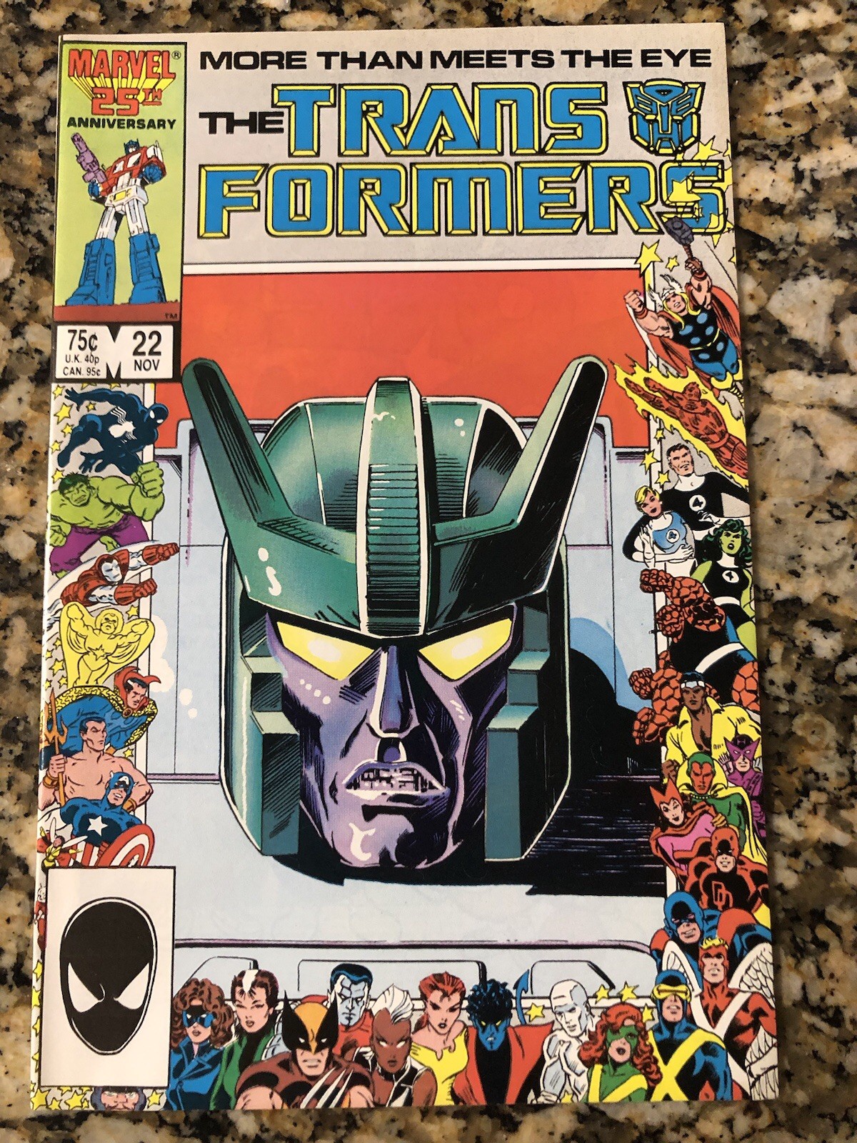 The Transformers #22 High Grade 1986 Marvel