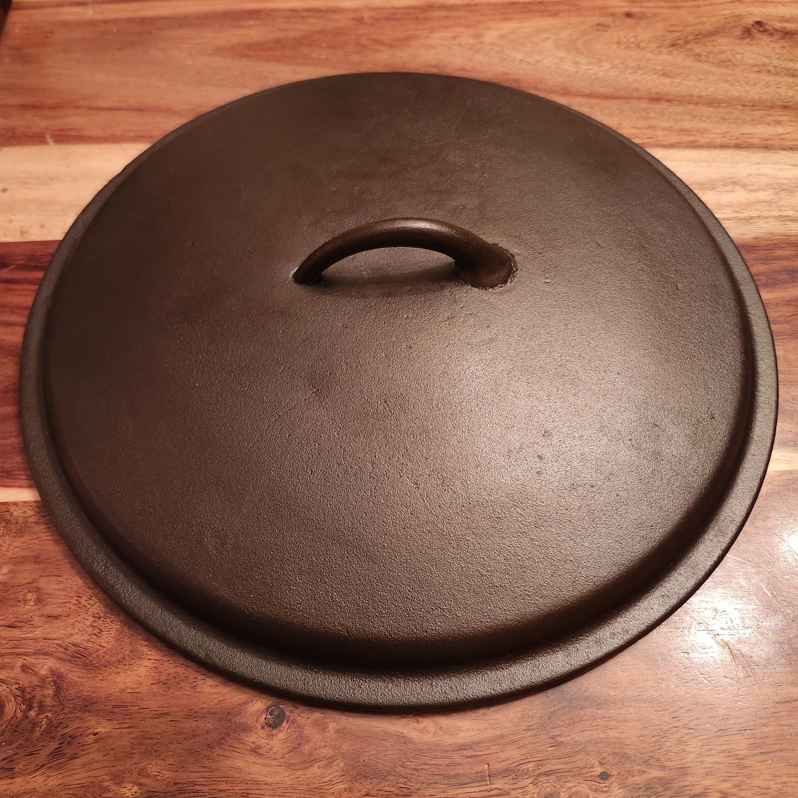 Vtg Unmarked Cast Iron LID ONLY, 12.25