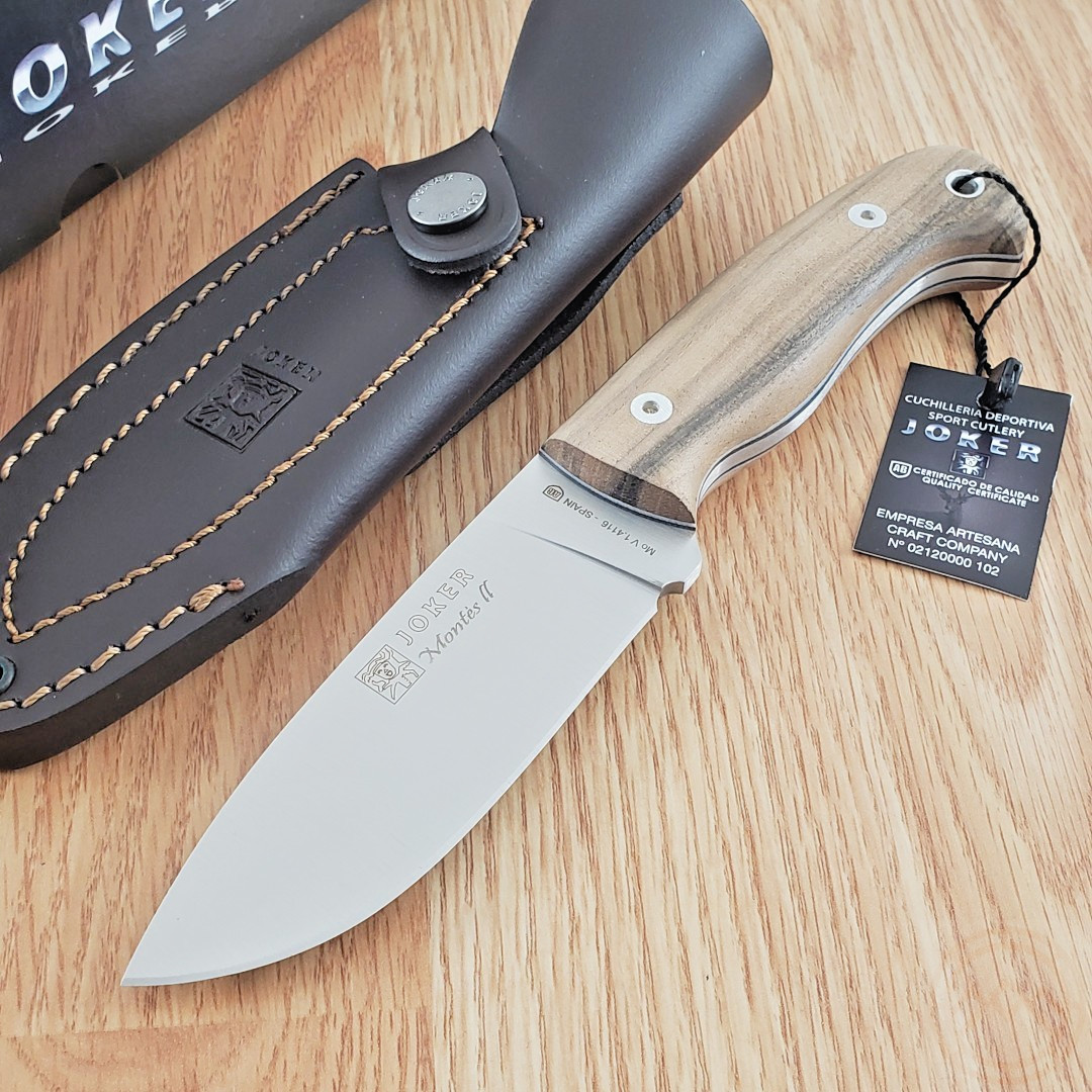 Joker Montes Outdoor Fixed Knife 4.25\