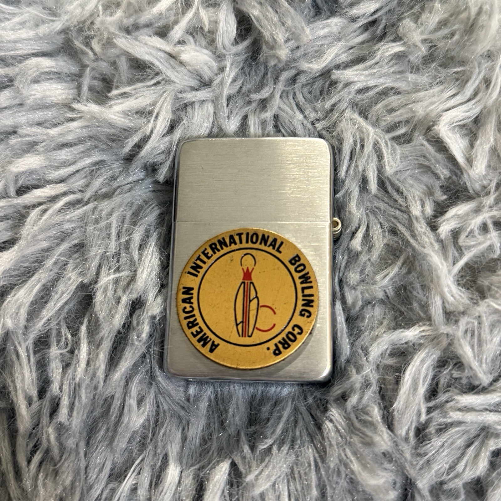 American International Bowling 1960s Finalist Lighter Park Industries  Engraved