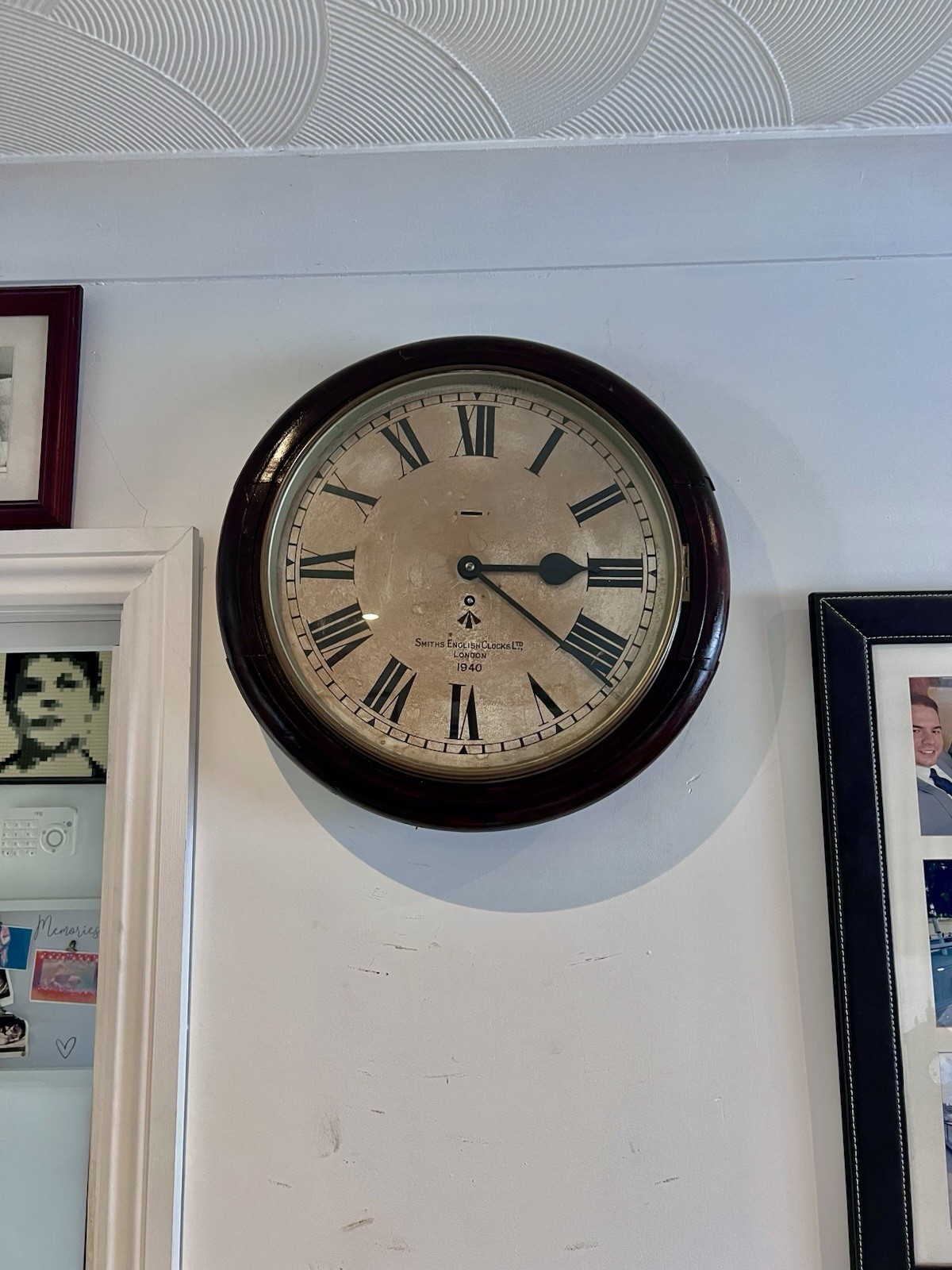 1940 WW2 Military Smiths English Clocks London 12 Days Duration Broad Mark