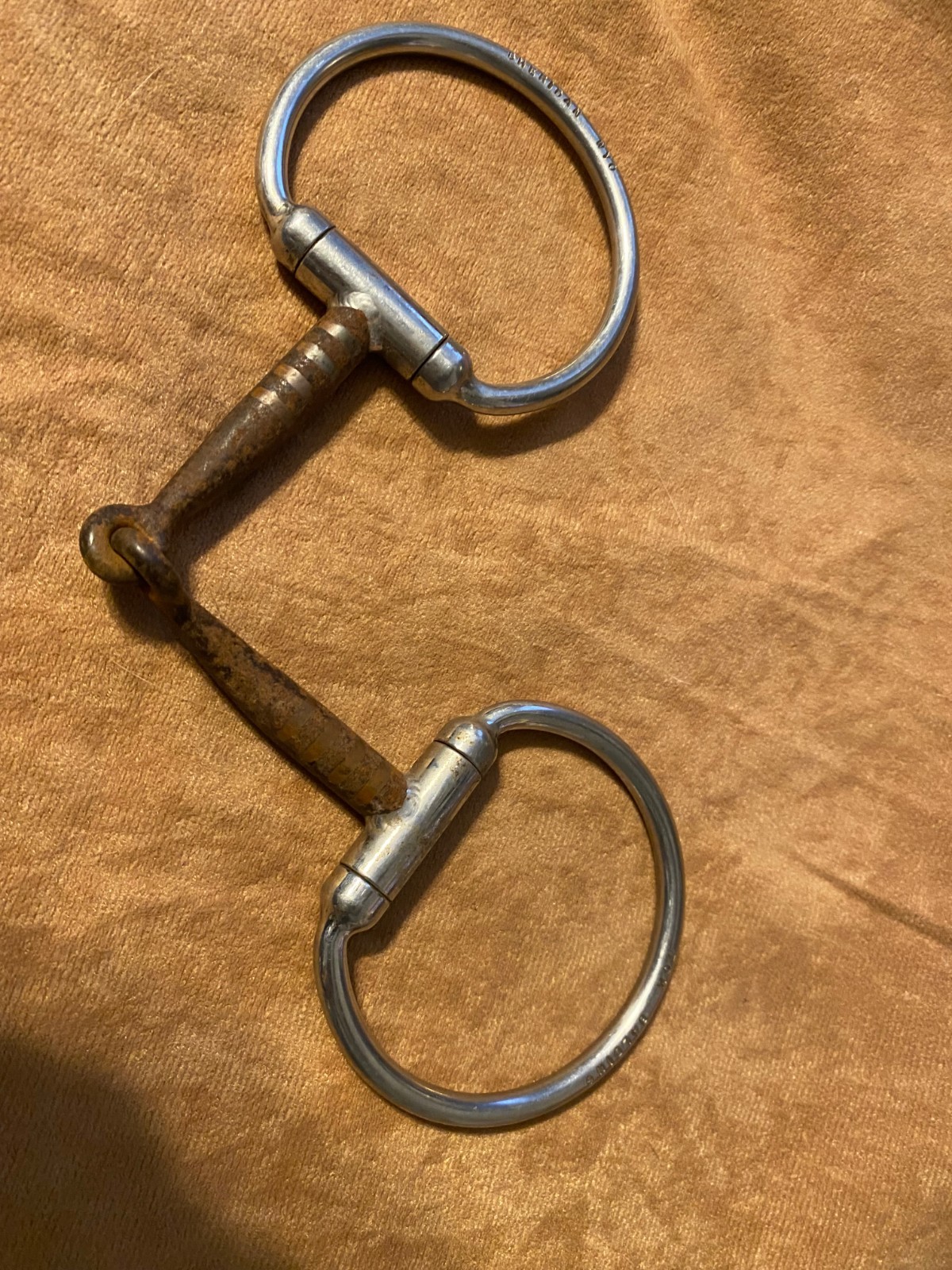 TOM BALDING RARE Tom Powers 1992 snaffle bit used hard to find SHIPS FREE