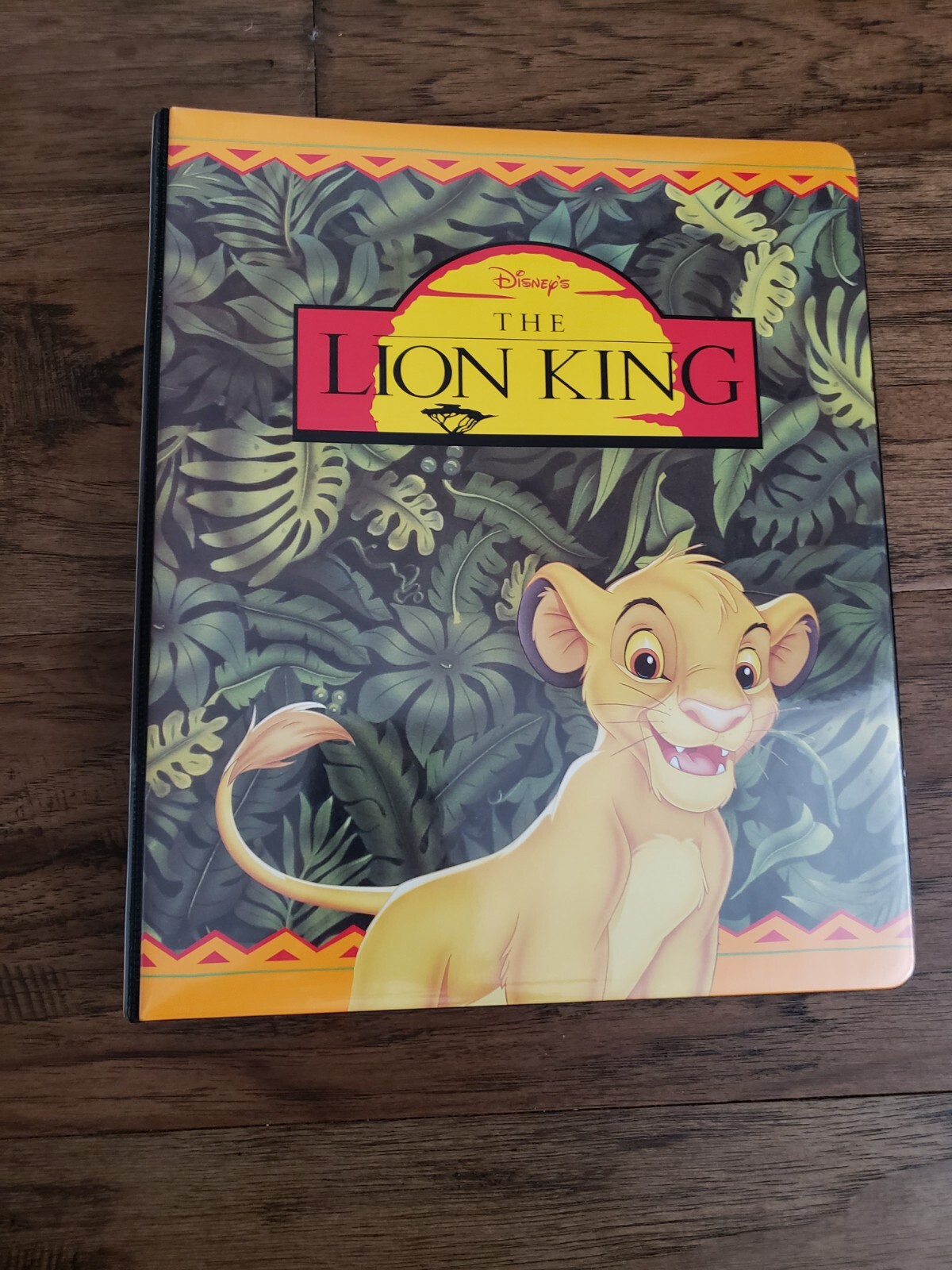 1994 SKYBOX DISNEY'S THE LION KING BINDER ALBUM TRADING CARDS