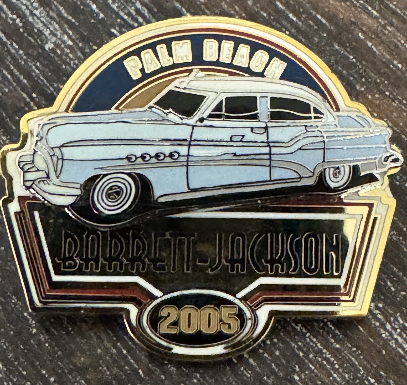RARE Barrett Jackson Palm Beach 2005 Pin
