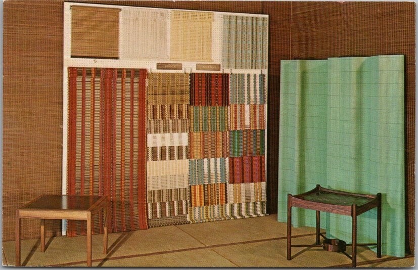 c1950s SAN FRANCISCO California Advertising Postcard TOPICRAFT Interior Design