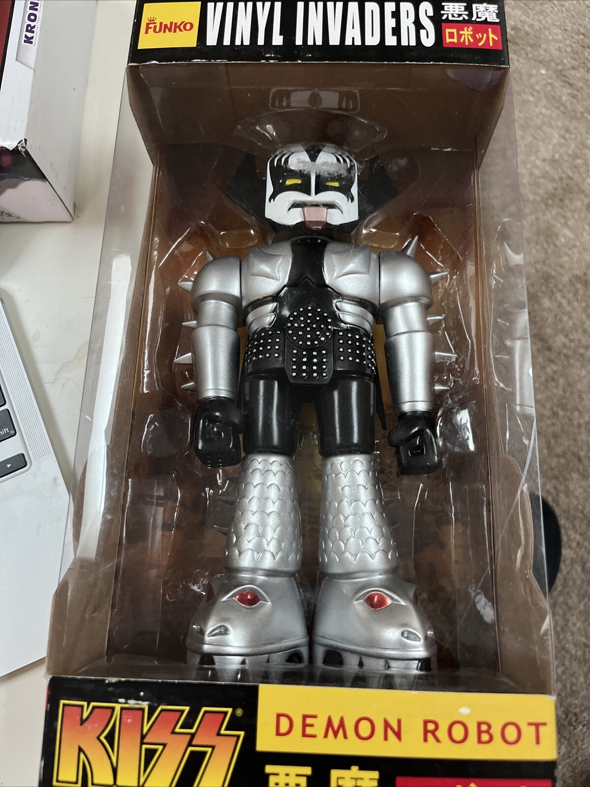 Funko Vinyl Invaders: KISS DESTROYER DEMON ROBOT 12'' Vinyl Figure 830395024455