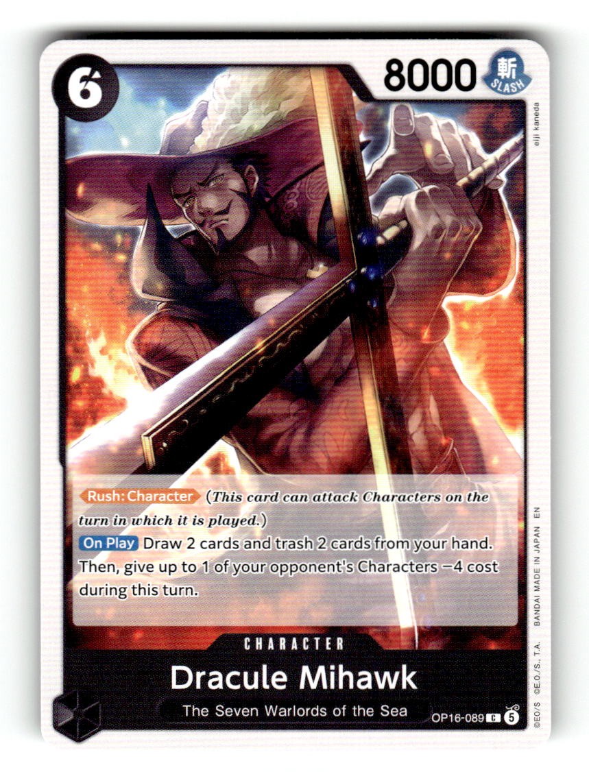 Dracule Mihawk [OP16 - OP16-089]