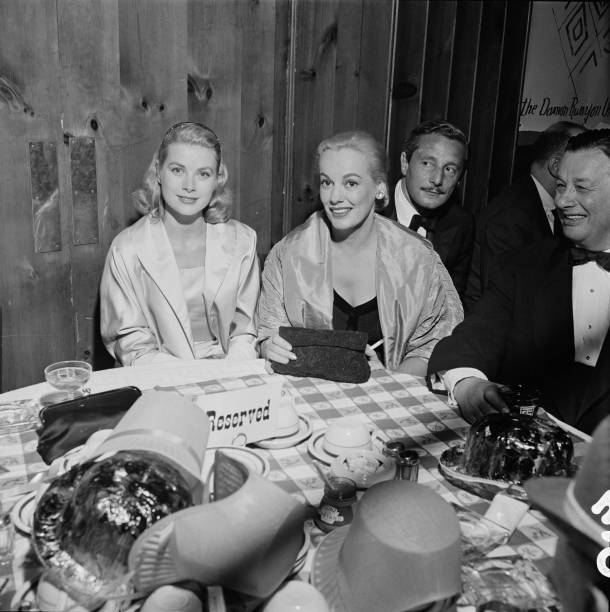 Actress Grace Kelly Faye Emerson Oleg Cassini And Old Photo