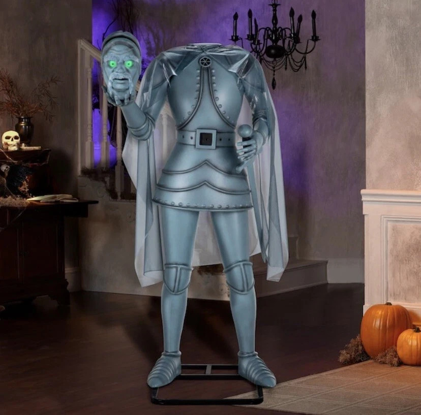 Lowe’s 6' ANIMATED DISNEY'S HAUNTED MANSION HEADLESS KNIGHT Brand NEW in BOX