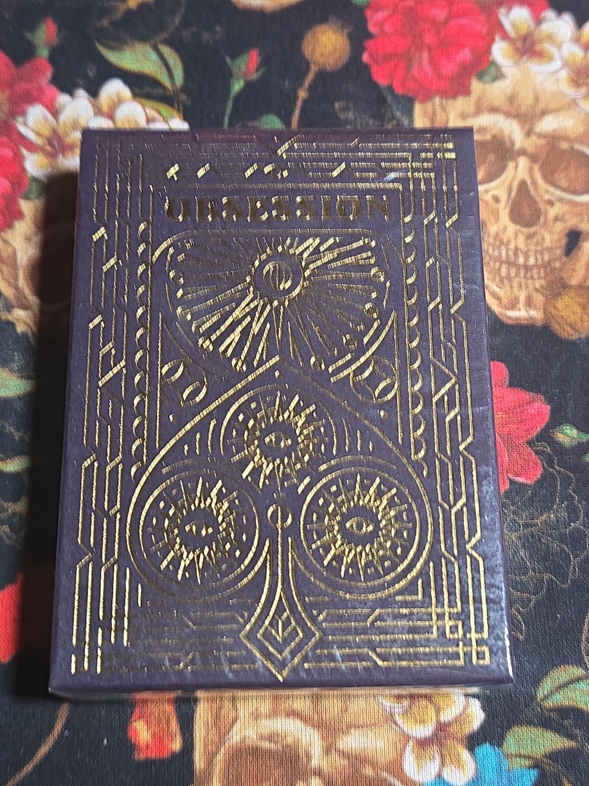 #1 RARE OPPORTUNITY Thirdway Obsession Goldlust Gilded Playing Cards #1 Of 777