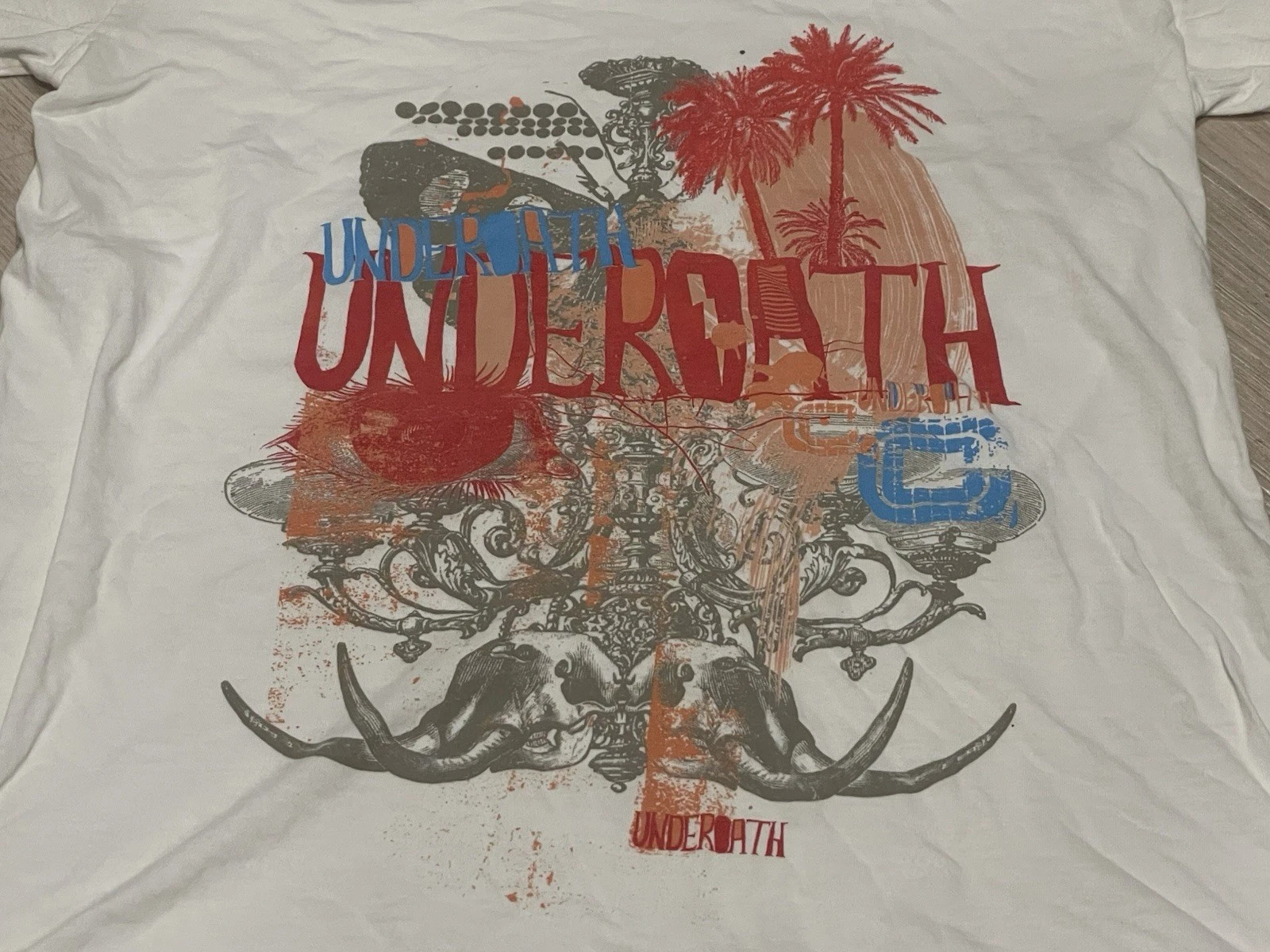 Vintage Underoath Emo Band Tour Classic Reprint T-shirt Unisex Gift Tee S563