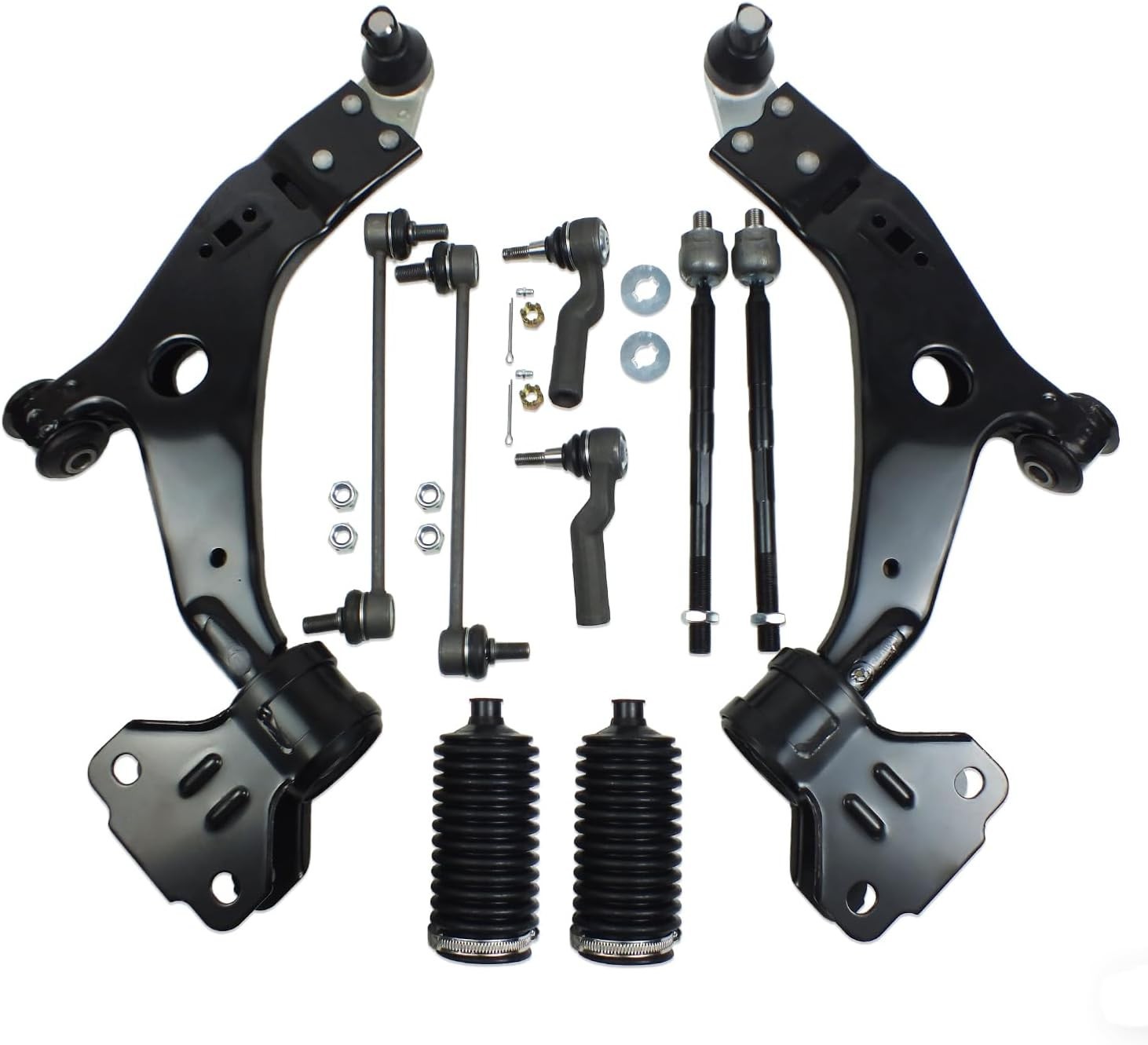 10PCS Front Suspension Kit Fit for 2013-2019 Ford Escape, Front End Kit Lower Co 10PCS Front Suspension Kit Fit for 2013-2019 Ford Escape, Front End Kit Lower Co