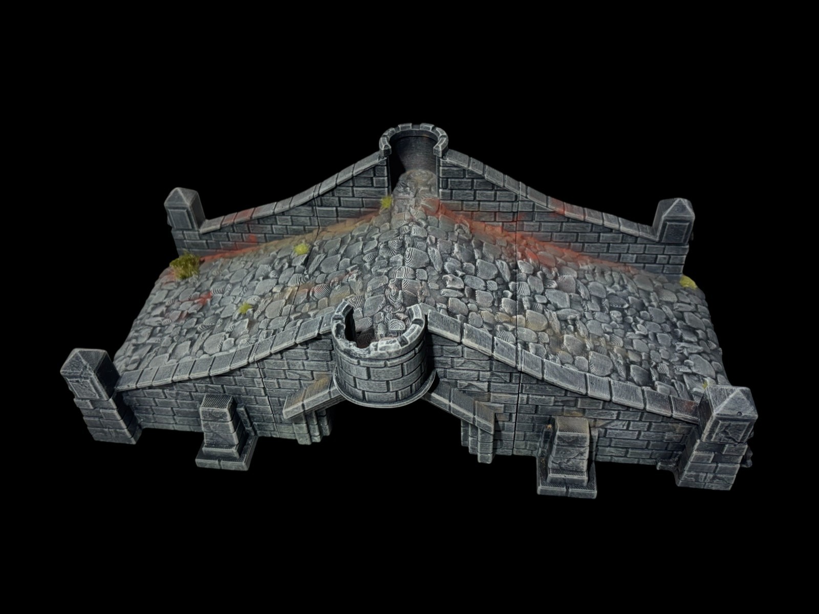 Stone Bridge Terrain Medieval Fantasy Bridge Painted MESBG/D&D/AOS Compatible