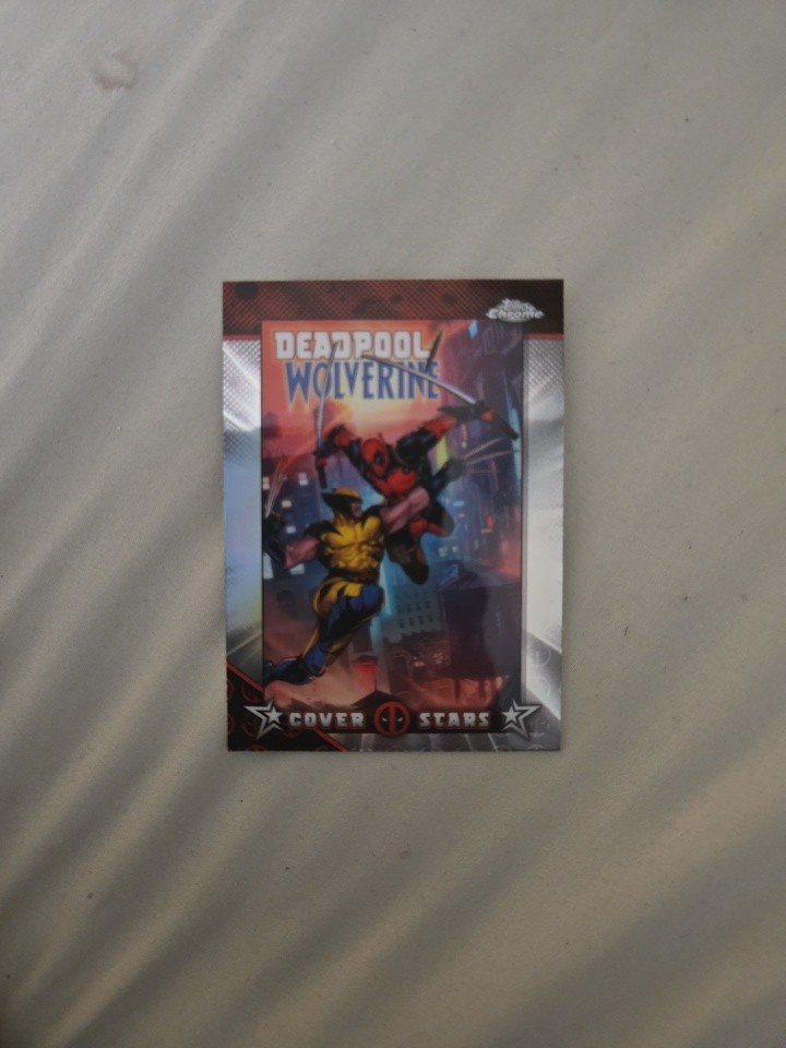 Topps 2025 Marvel Topps Chrome Deadpool 1 Card Chase