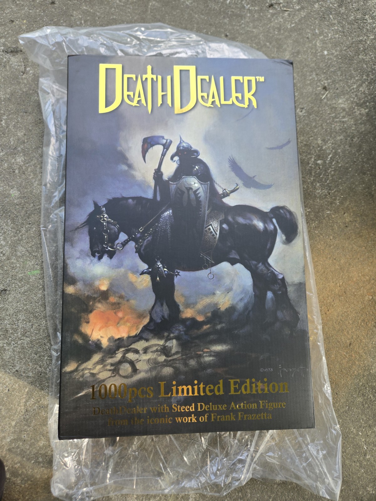 Executive Replicas Frazetta Girls Death Dealer And Stead Action Figure Brand NEW