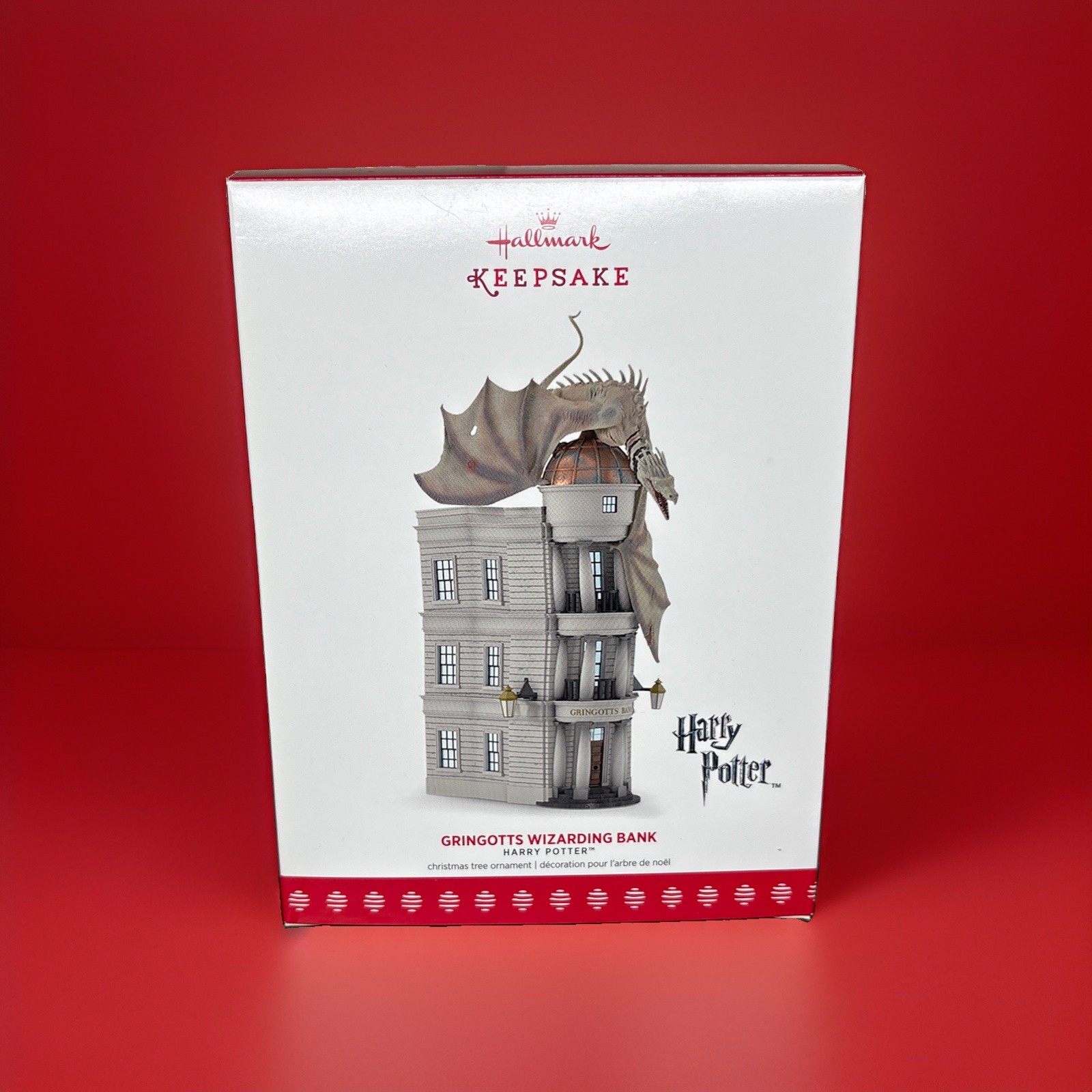 Hallmark Keepsake Harry Potter Gringotts Wizarding Bank Christmas Ornament 2017
