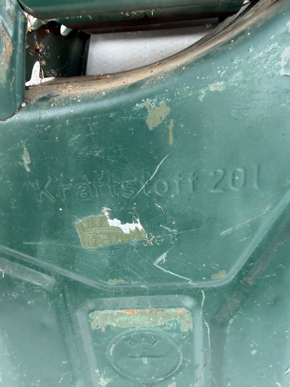 Vintage East German Kraftstoff 20 Liter Jerry Can  BAT TGL 4368