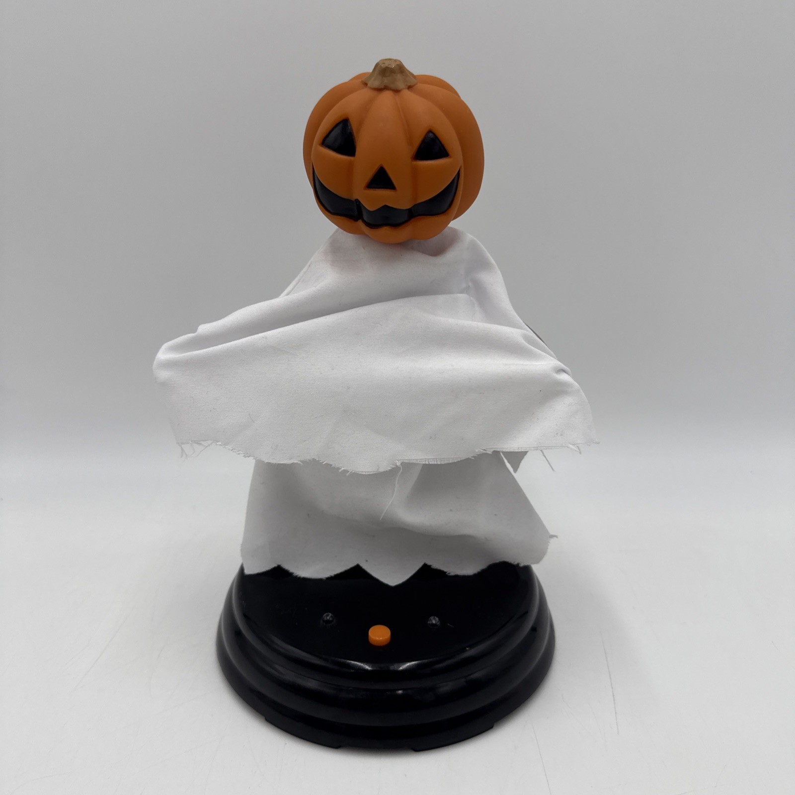 Gemmy-Rare Grave Raver Pumpkin Head Dancing Ghost - Tested & Working