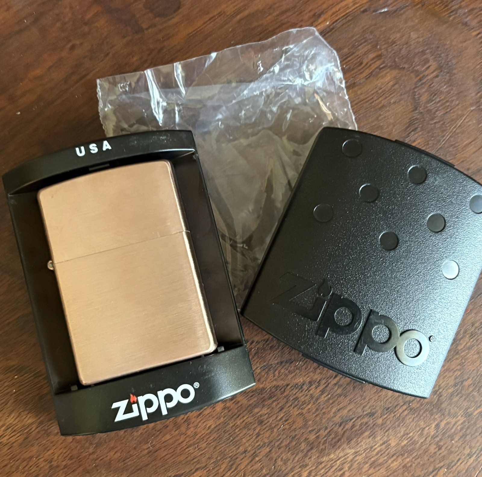 RARE 2006 ZIPPO - COPPER - 161 Reg Br Fin