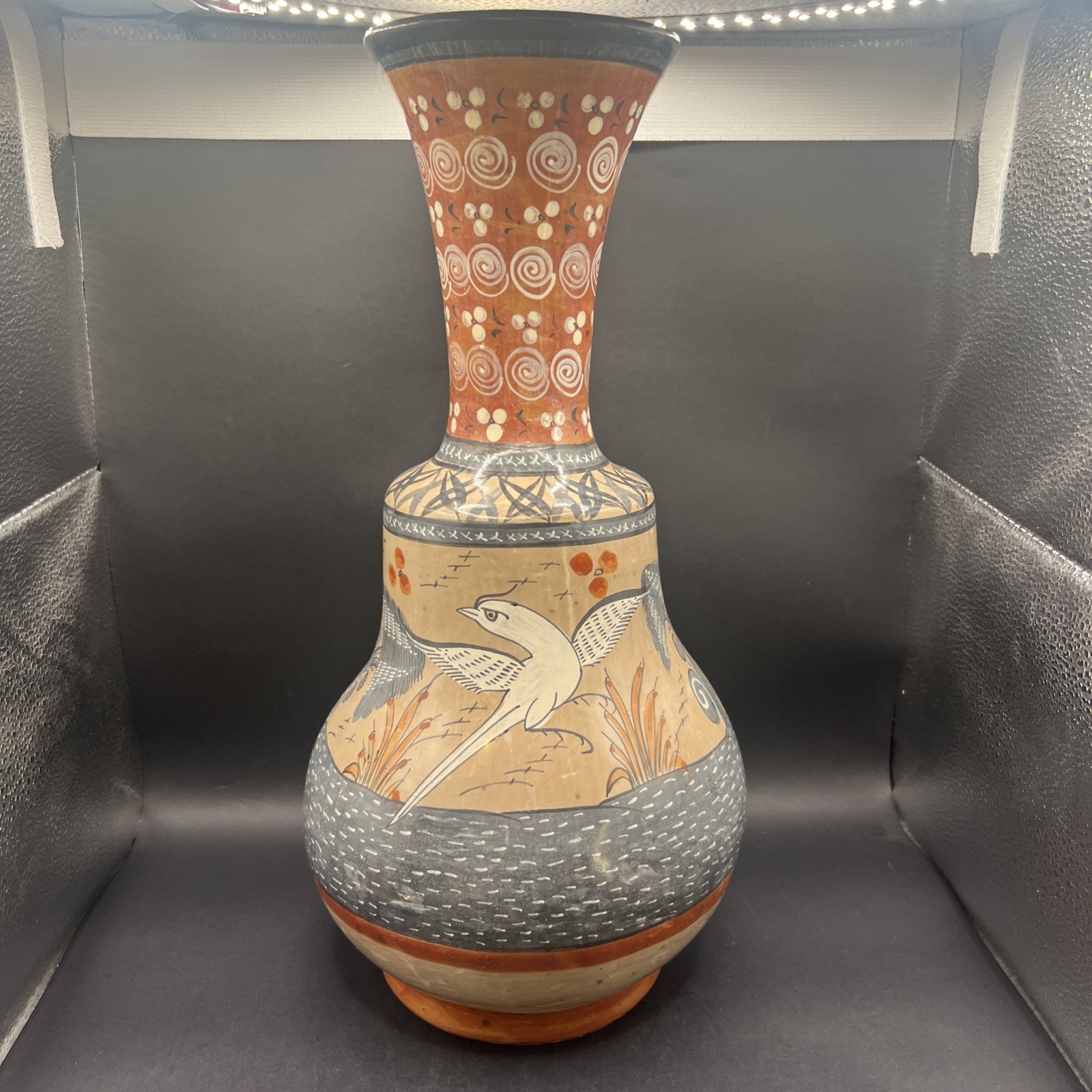 Vintage Tonala Mexico Pottery 14.5\
