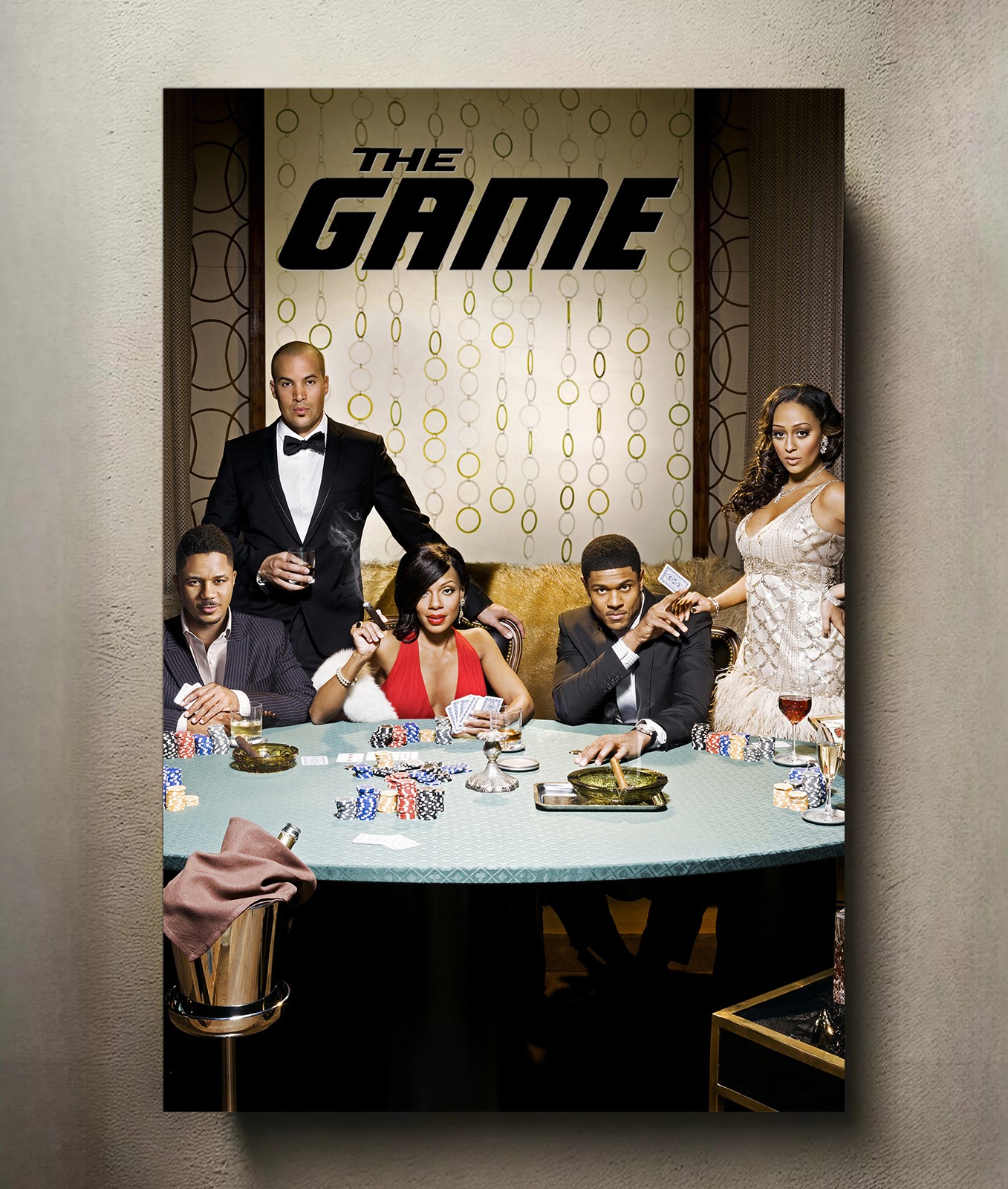 The Game 8x12 Metal TV Show Poster Sign