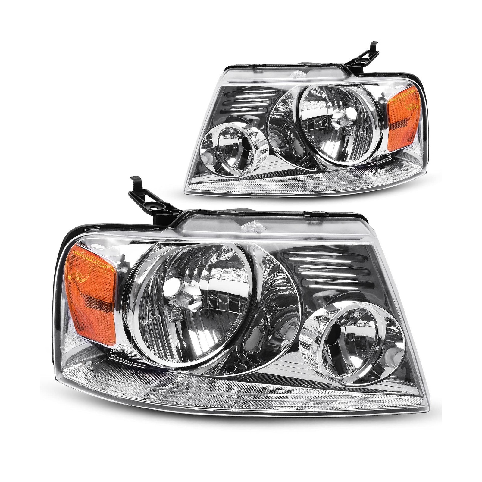 DWVO Halogen Headlight Assembly Compatible with 2004 2005 2006 2007 2008 Ford...