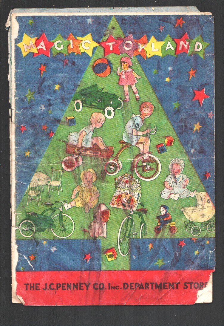 Magic Toyland 1931-Christmas promo from the J.C. Penney Dept. store-Comic sty...