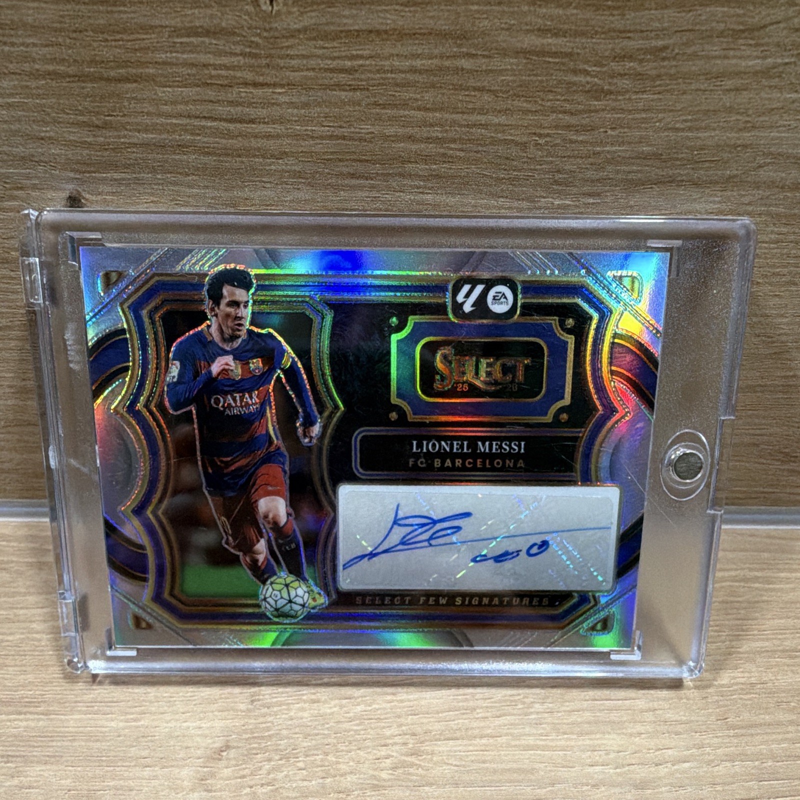 2025-26 Panini Select La Liga Lionel Messi Auto Select Few Signatures #SF-LM