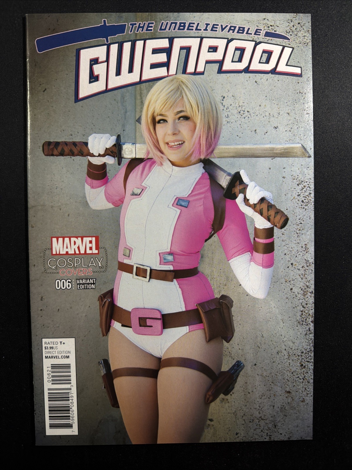 The Unbelievable Gwenpool #6 2016 Variant 1:15 Cosplay Cover Marvel NM- *A9