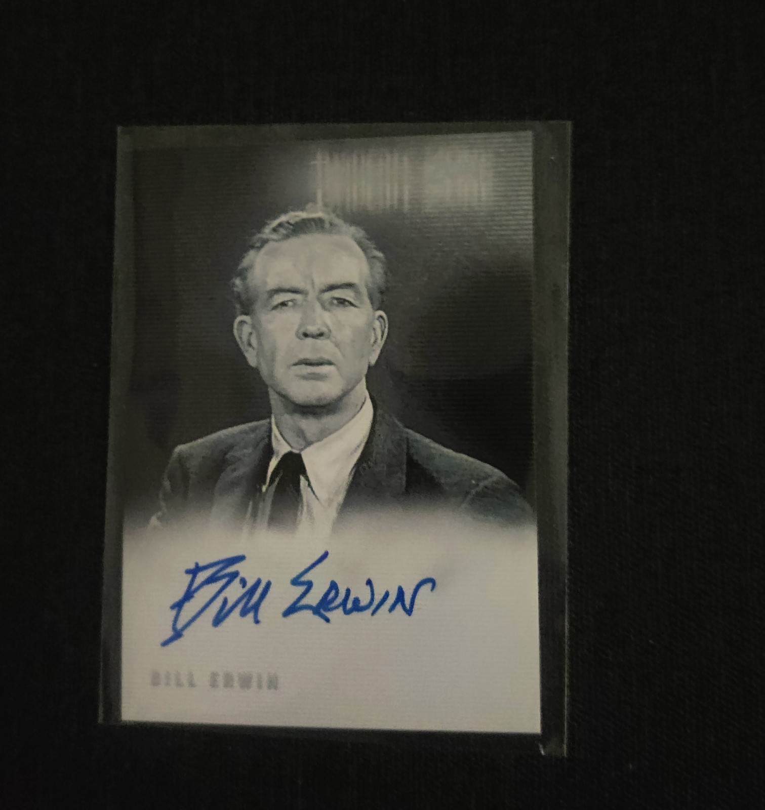 2005 Twilight Zone Bill Erwin Autograph #A-89 Signed NM Rittenhouse Series 4