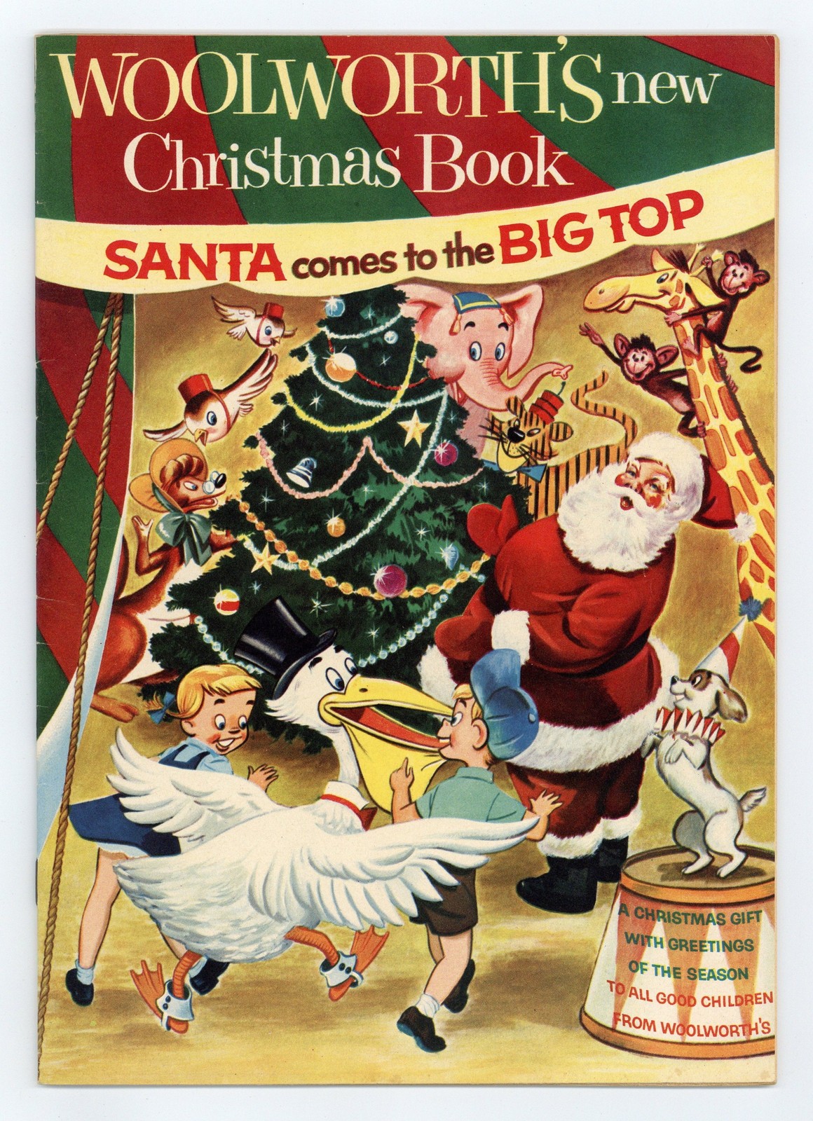 Woolworth\'s Christmas Story Book 1954 FN 6.0