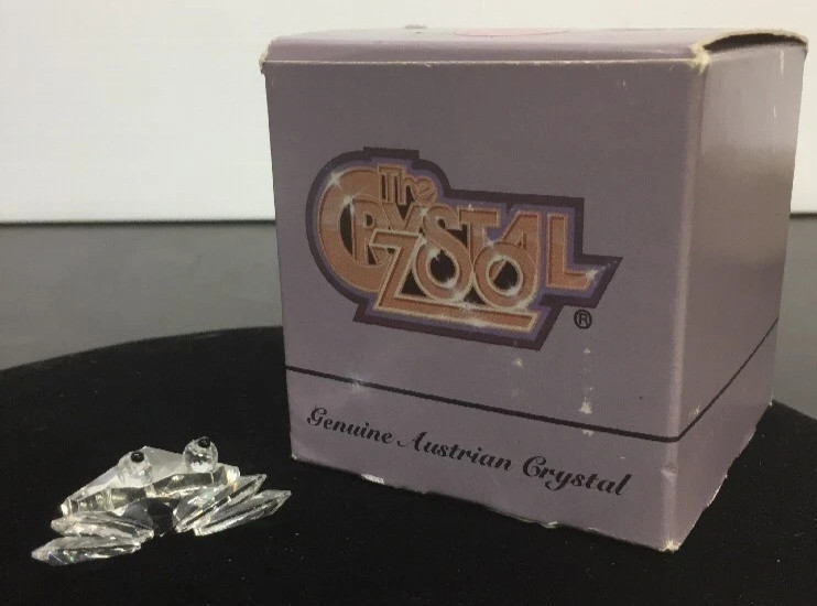 The Crystal Zoo Genuine Austrian Crystal Frog Collector's Edition