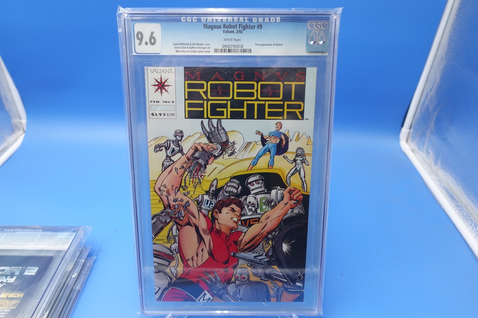 Magnus Robot Fighter #9 Valiant Comics 1992 1st Appearance Xyrkol CGC 9.6