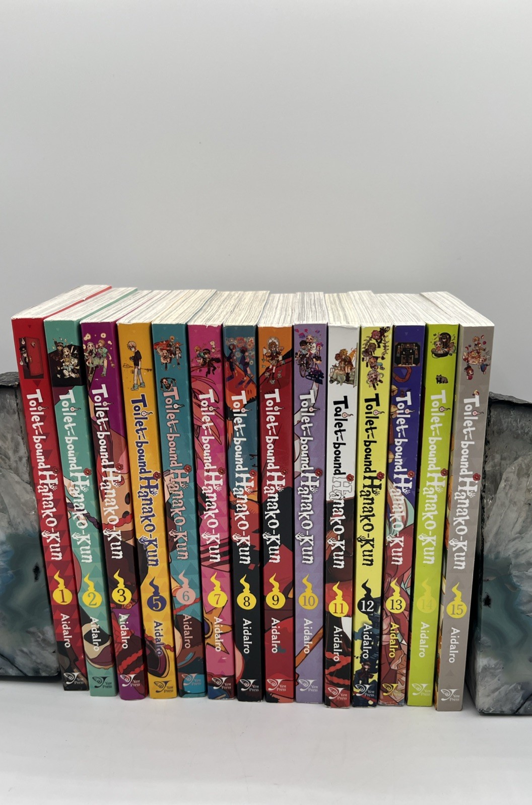 Toilet Bound Hanako-Kun Manga Lot Vols 1-3 5-15 English Yen Press Set Incomplete