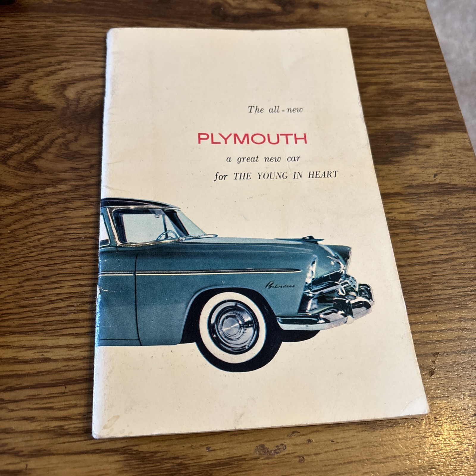 The All New Plymouth 1954 Chrysler Corporation Owners Manual P55101