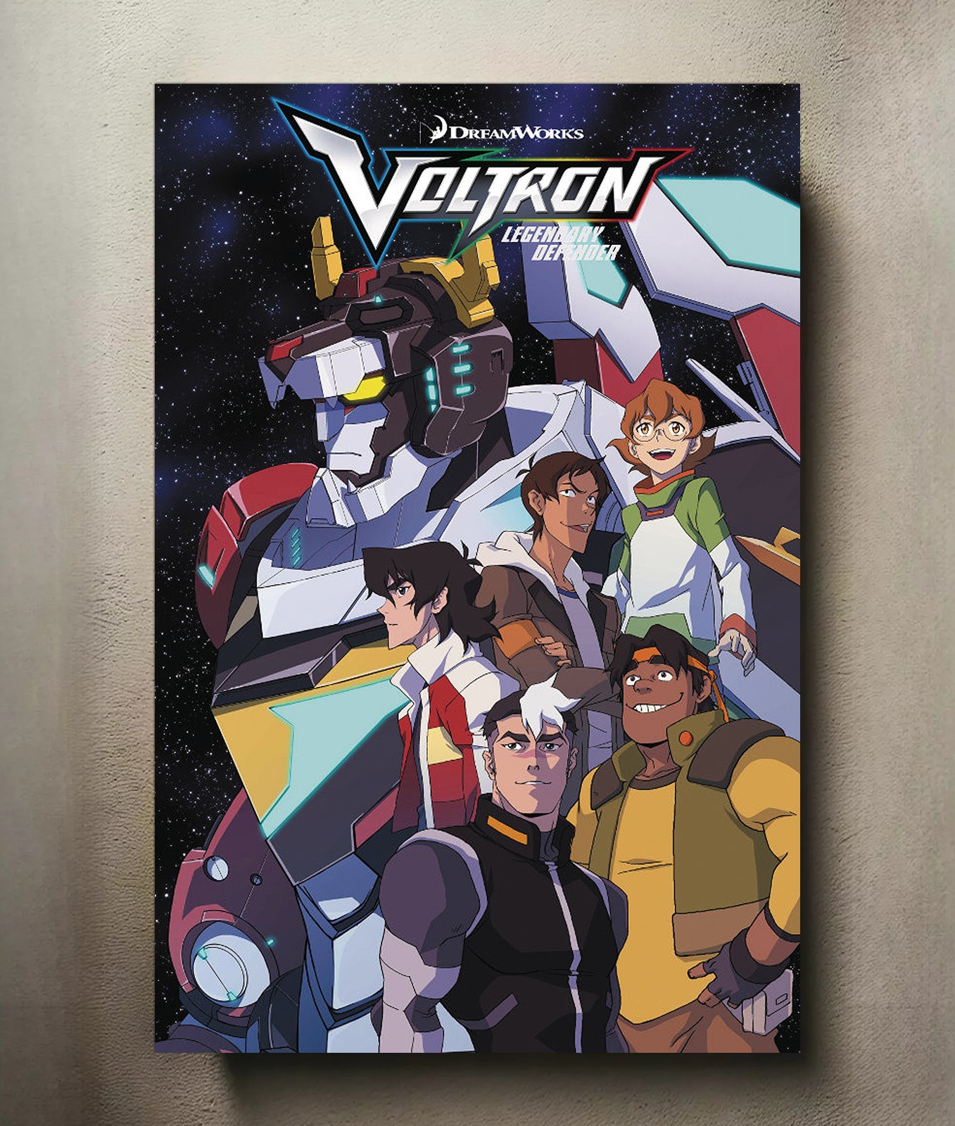 Voltron: Legendary Defender 8x12 Metal TV Show Poster Sign