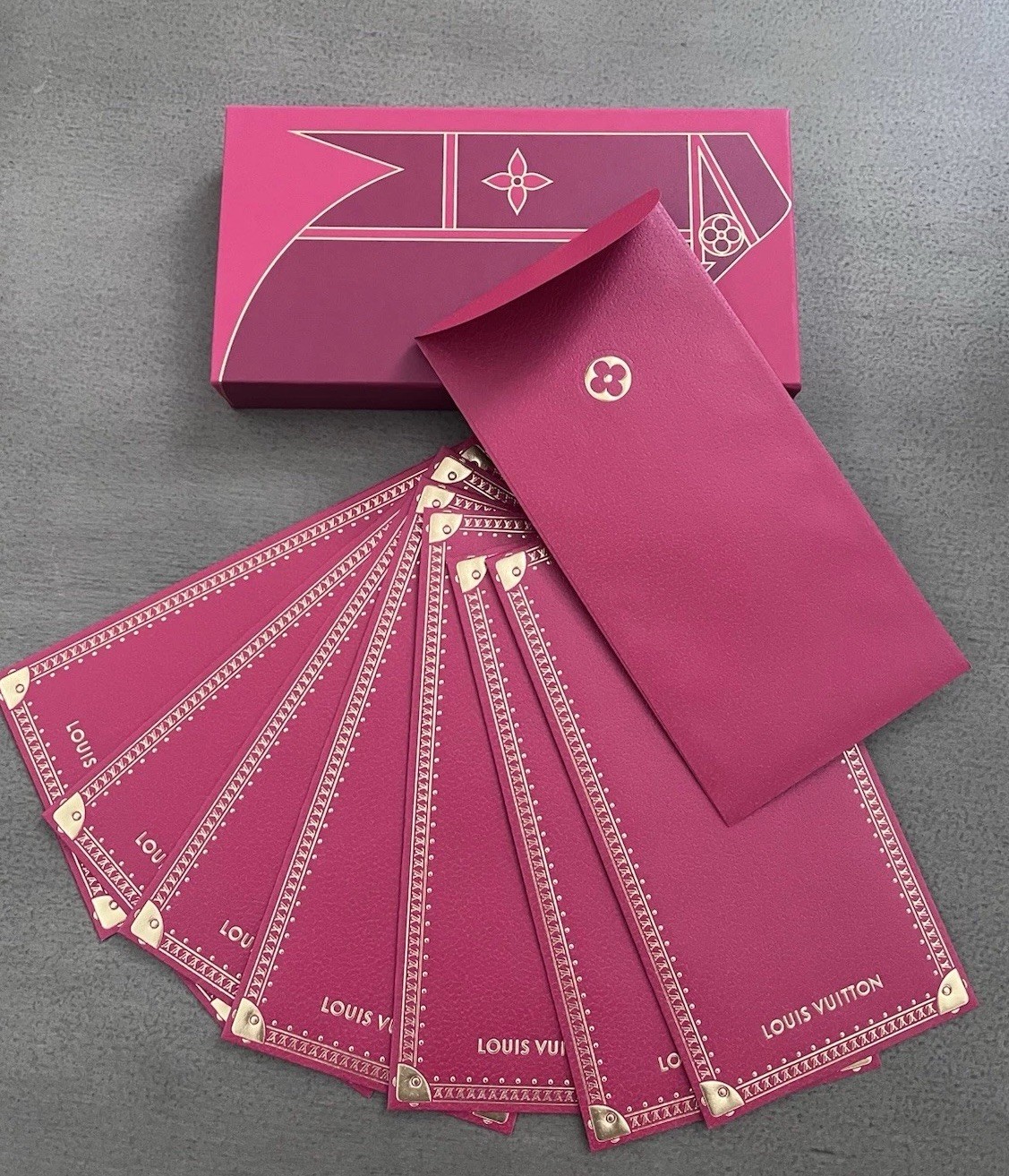 🧧Louis Vuitton 2026 Chinese Lunar New Year Of The Horse Red Envelopes LE VIP 