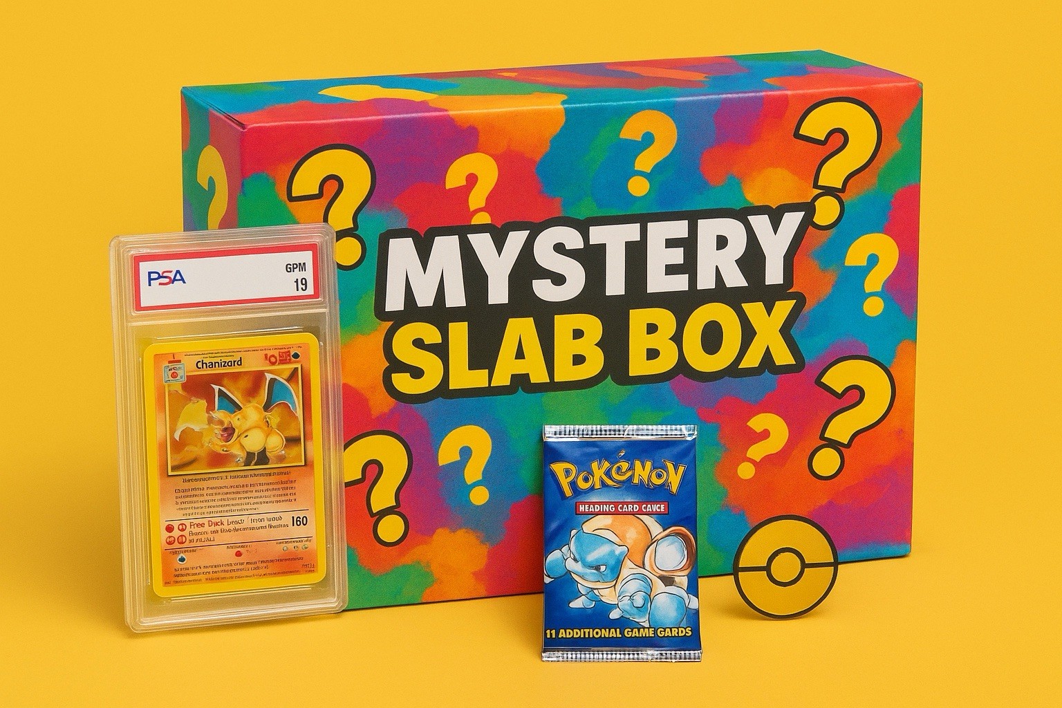 Pokémon Mystery Slab pack PSA ACE CGC 9 or above 