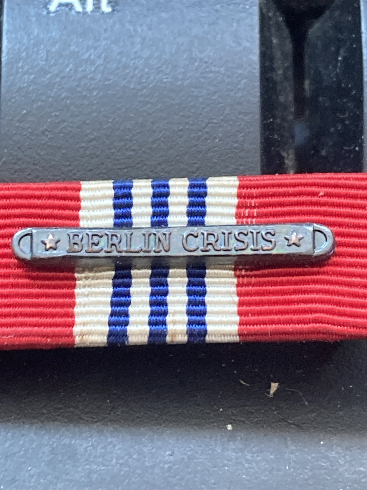 1961 BERLIN CRISIS RIBBON USED BY VARIOUS STATES ALABAMA, KENTUCKY guard àrmy ny