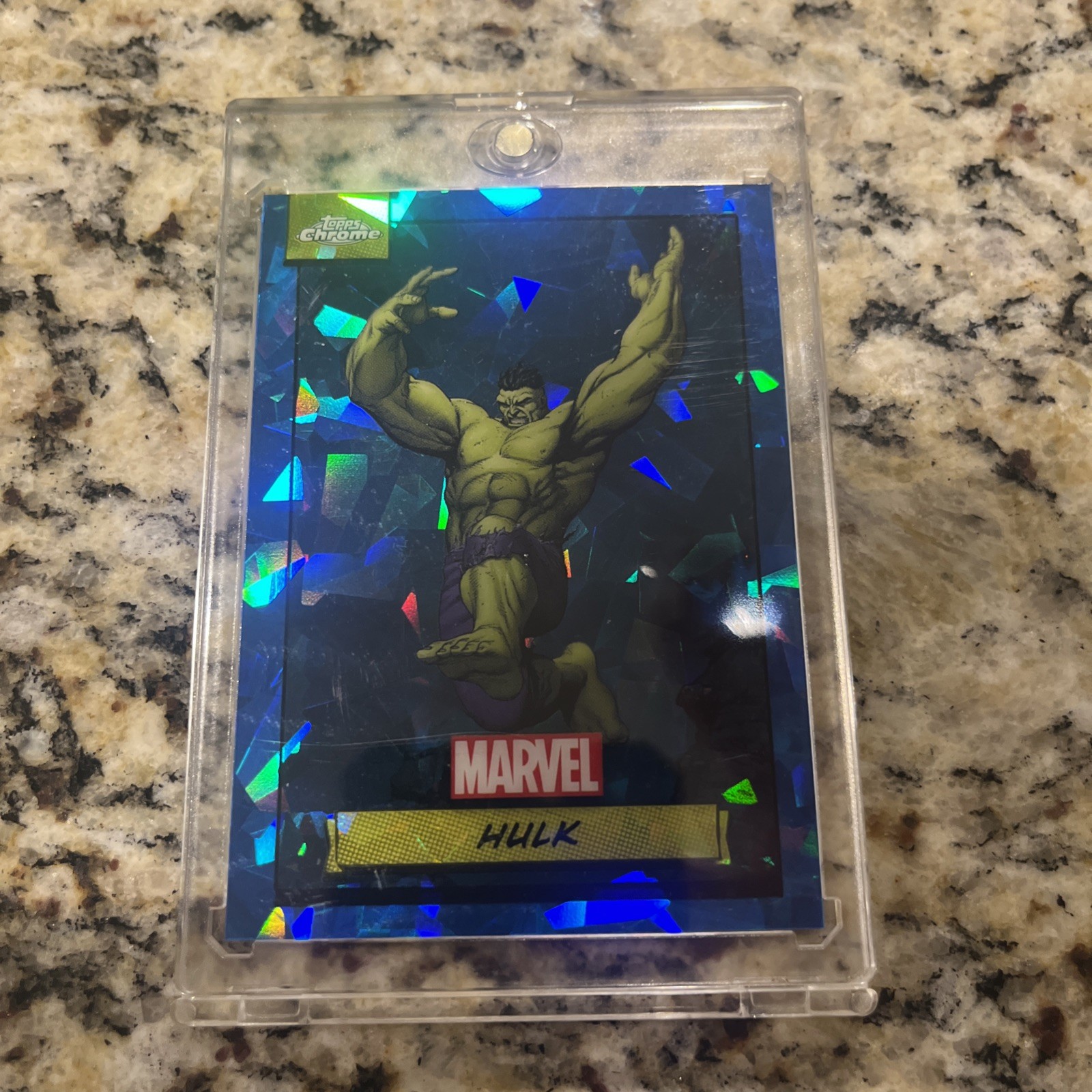 2024 Topps Chrome Marvel Sapphire Edition Hulk #43