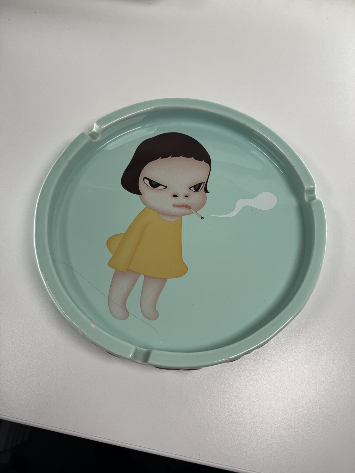 VERY RARE Yoshitomo Nara Ashtray