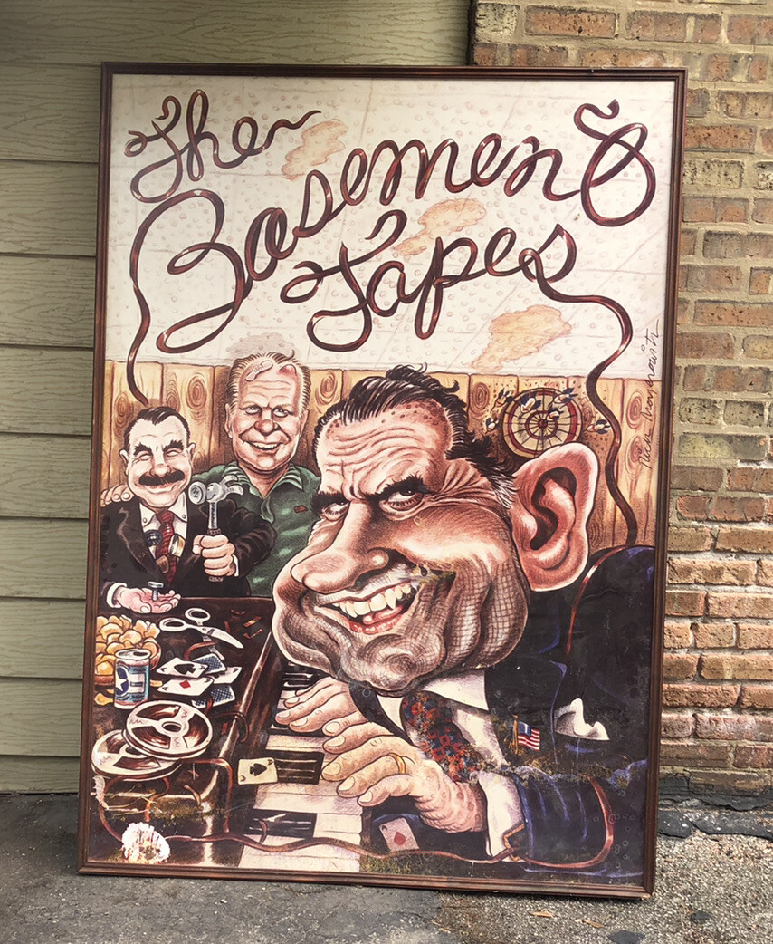 Rare President Nixon ￼Rick Meyerowitz Broadway ￼Billboard The basement tapes￼