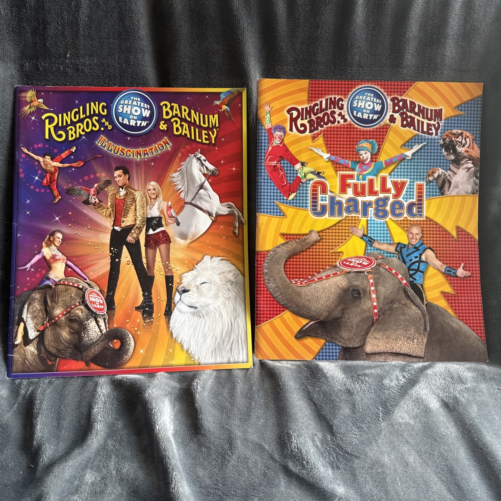 (2) Ringling Bros Programs from 2010 and 2011