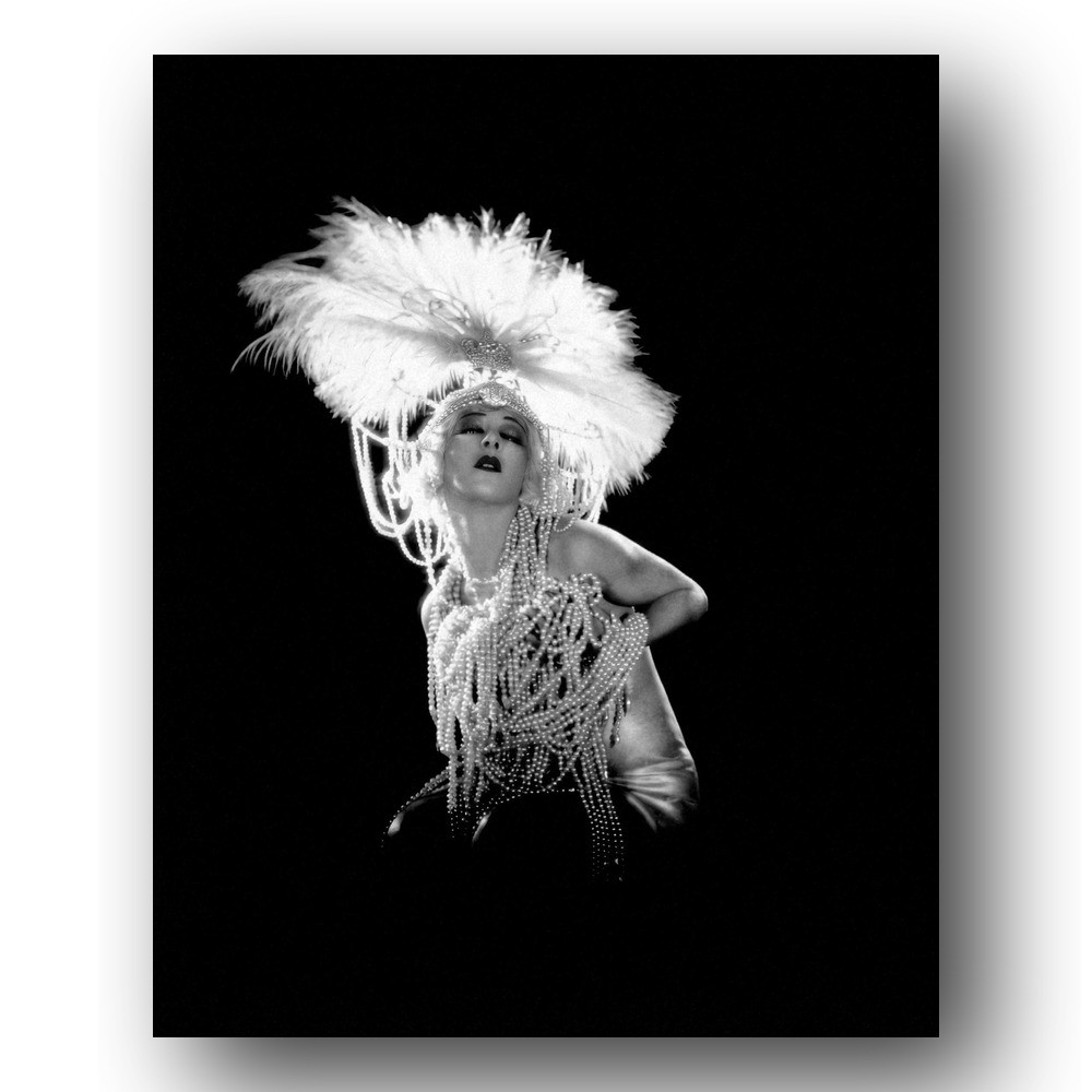 Alla Nazimova Photo 8x10 Silent Film Star Glamour Portrait