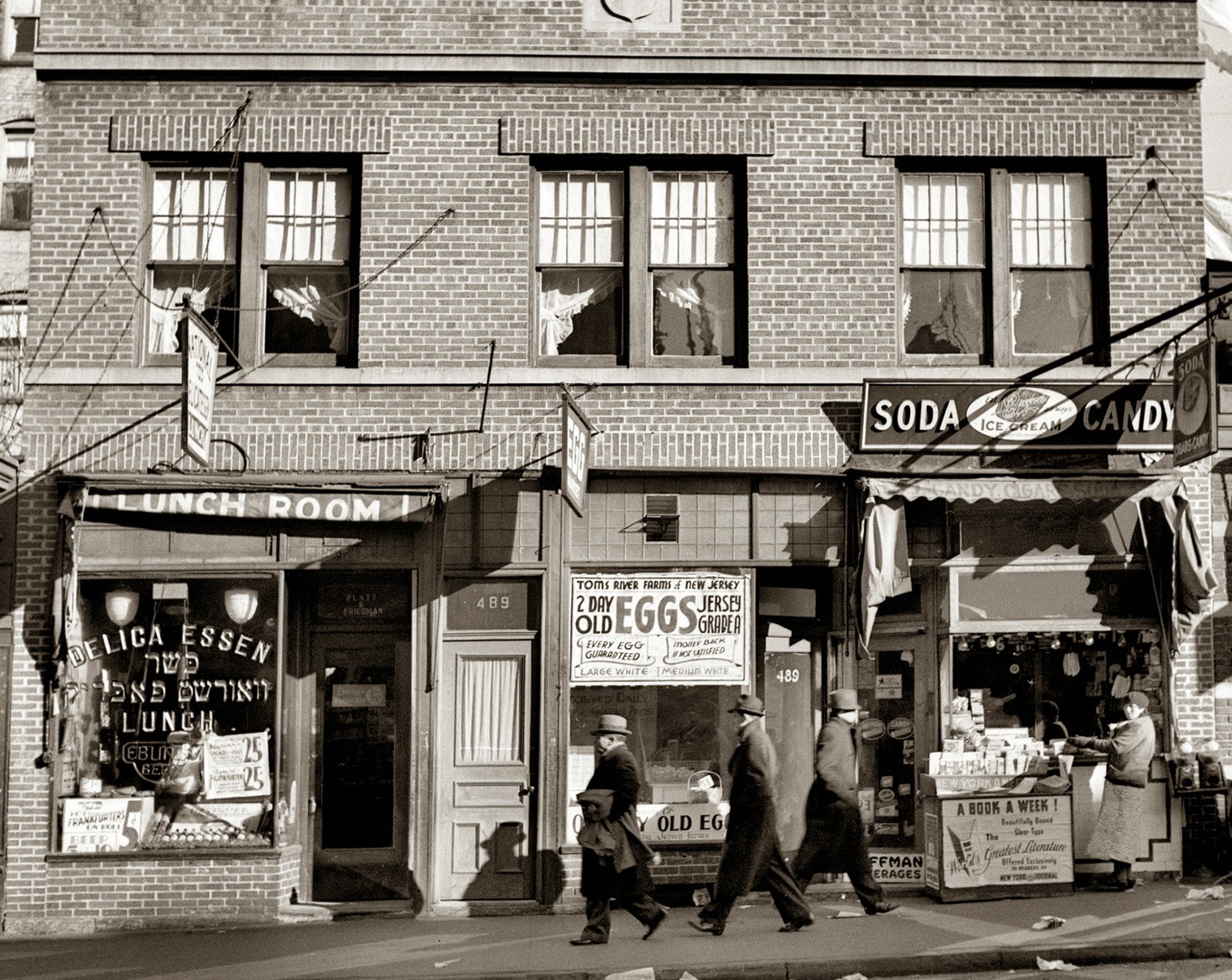 1936 BRONX New York Neighborhood STORE FRONTS Photo  (199-Z)